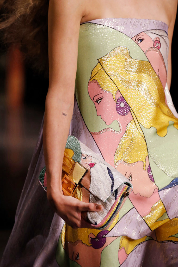 This detail from the Fendi show deserves a closer look