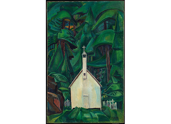 Emily Carr, Indian Church 1929, Art Gallery of Ontario Bequest of Charles S. Band, Toronto, 1970.