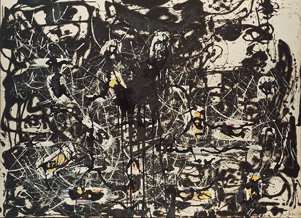 Jackson Pollock, 1912-1956, Yellow Islands 1952. © The Pollock-Krasner Foundation ARS, NY and DACS, London 2015.