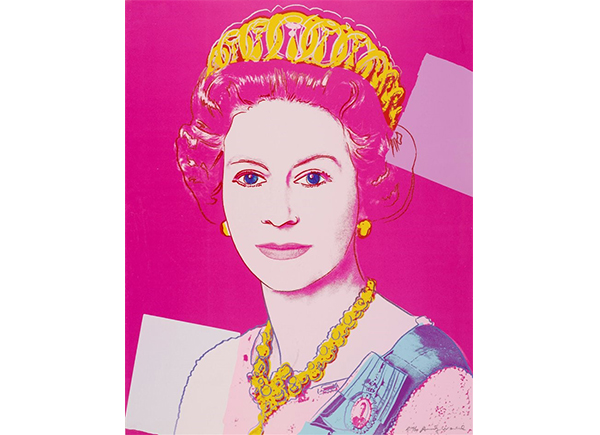 Andy Warhol, Queen Elizabeth II of the United Kingdom, 1985.