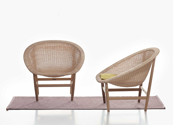 Basket chair by Nanna & Jørgen Ditzel available from Kettal, price upon request
