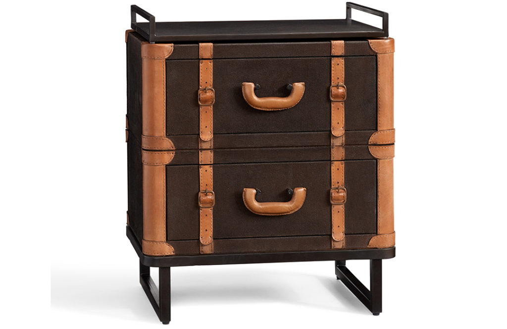 Luggage bedside table, available at potterybarn.com, $899.