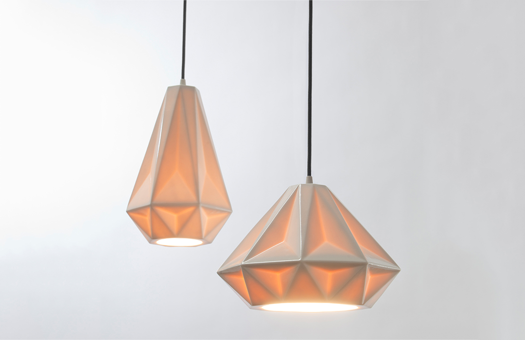 Aspect pendant lamps by Schmitt Design.