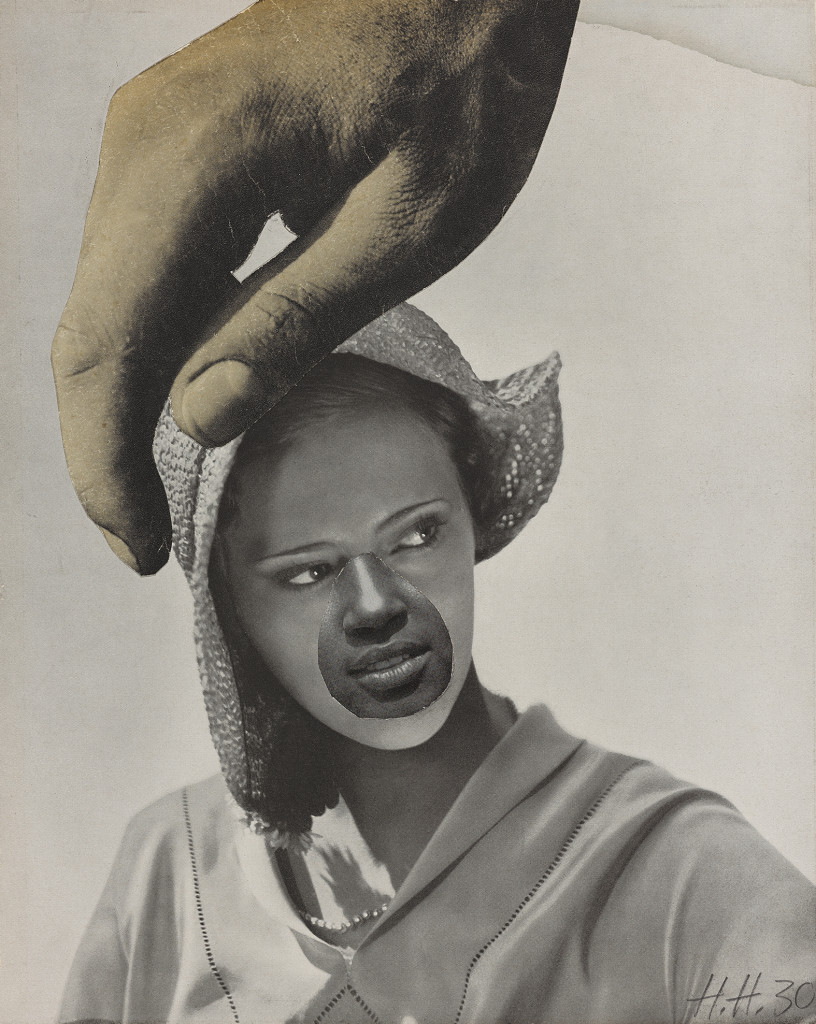 Hannah Höch, Untitled (Large Hand Over Woman’s Head), 1930, photomontage, Collection Art Gallery of Ontario, Toronto, Purchase 2012 © Estate of Hannah Höch / SODRAC (2016)