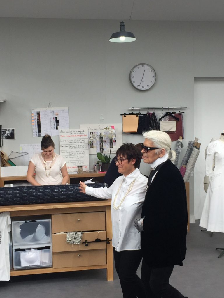 Karl Lagerfeld and the premiere atelier