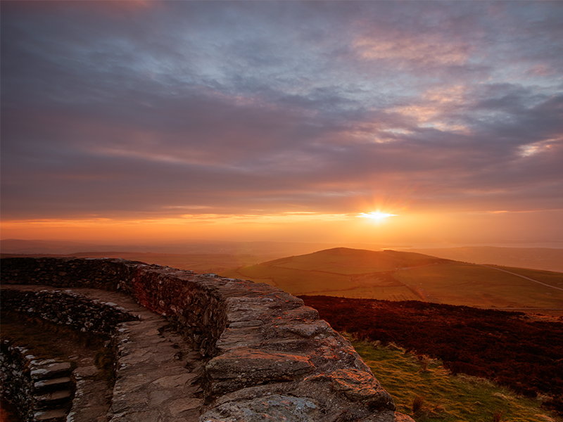 Views from the Grianan of Aileach, photo by Neil Carey/Getty Images