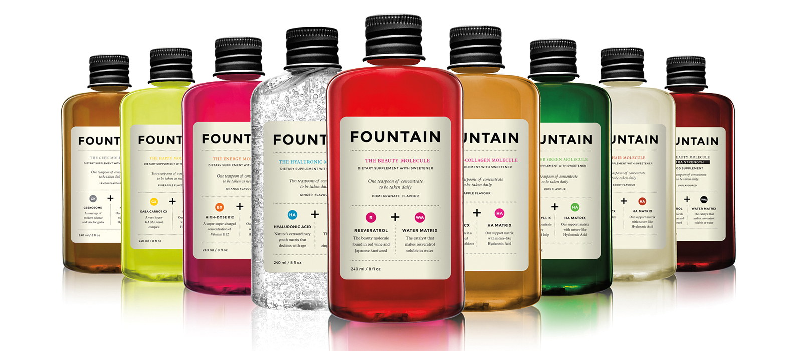 Two Drops A Day of Fountain's Beauty Supplements Will Keep The Doctors