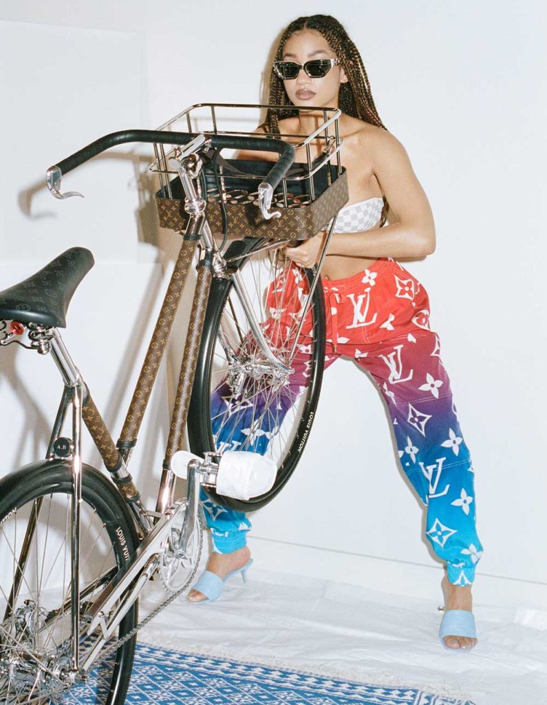 Louis Vuitton bicycle gonnie garco 