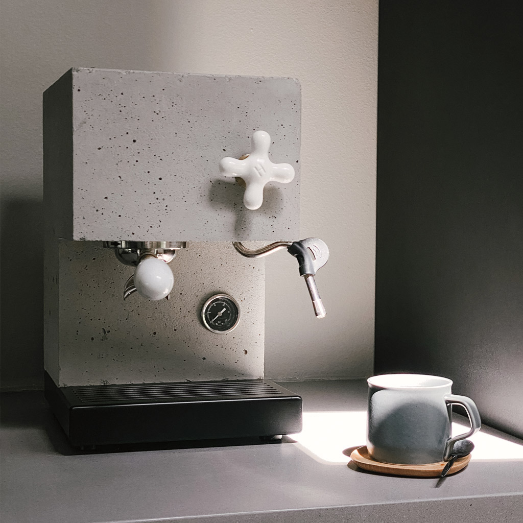 AnZa Espresso Machine - Concrete