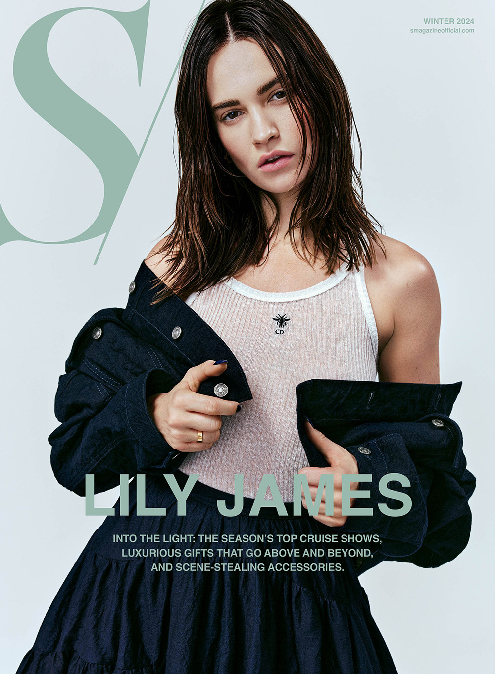 S/ Cover Lily James